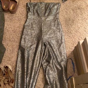 Rachel Roy silver and  black jumper. Size medium